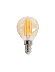 LAMPADA LED GOTA FILAMENTO G45 E14 4W 2500K