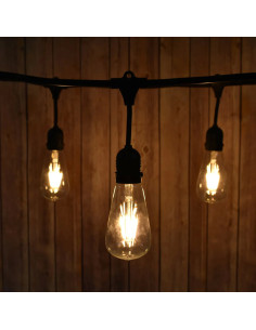 LAMPADA LED ST64 FILAMENTO E27 7W 2500K 720LM 2