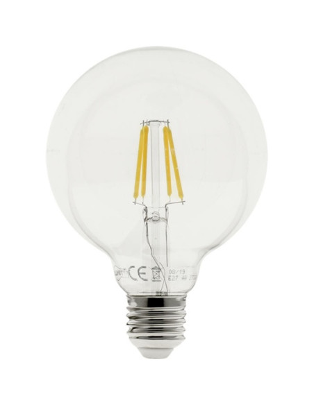 LAMPADA LED JOBIM FILAMENTO D95 E27 4W 2700K 200LM