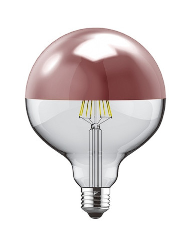 LAMPADA LED GLOBO ROSA FILAMENTO E27 8W 2700K 700LM DIMAVEL