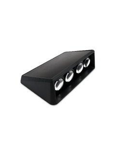 APLIQUE SOLAR LED 12W CCT3 90LM IP54 PRETO