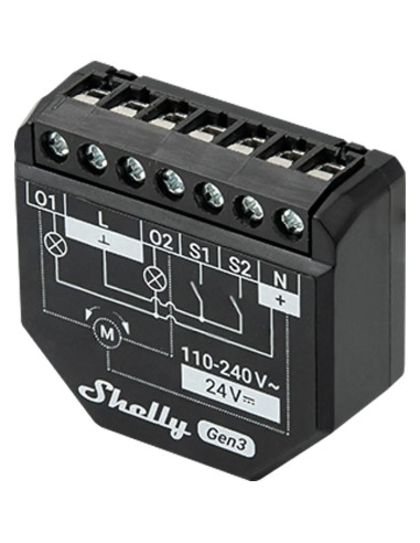 MODULO COMUTADOR WIFI / BlLUETOOTH COM CONTROLE DE ESTORES E PORTOES ELECTRICOS 16A