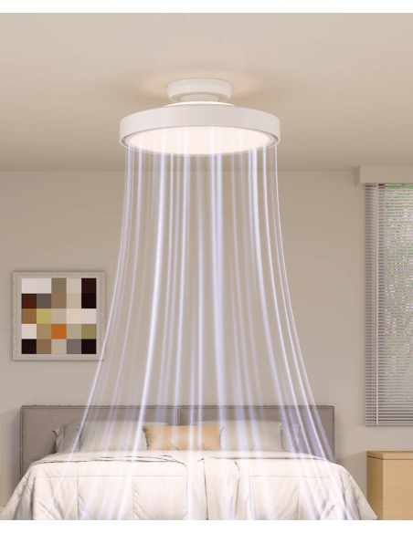 VENTOINHA DE TECTO SEM PÁS - PRETO