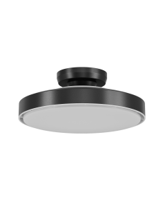 VENTOINHA DE TECTO SEM PÁS - PRETO