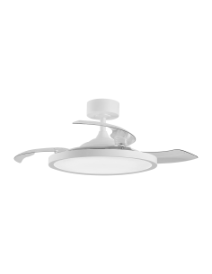 VENTOINHA DE TECTO COM PAS RETRATEIS - BRANCO