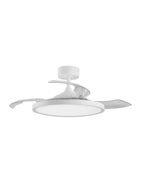 VENTOINHA DE TECTO COM PAS RETRATEIS - BRANCO