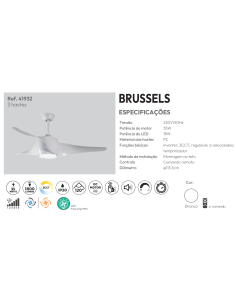 VENTOINHA DE TECTO - BRANCO 2