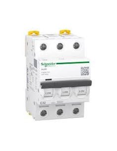 DISJUNTOR MAGNETOTÉRMICO ACTI9 iC60N 32A TRIPOLAR CURVA C