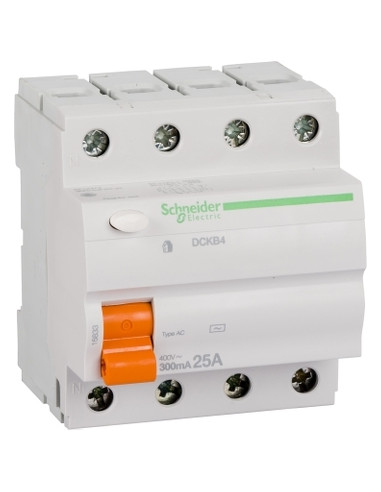 Interruptor diferencial Domae 4X25A 300mA