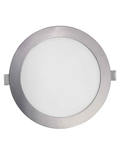 DOWNLIGHT LED REDONDO NÍQUEL ENCASTRAR 6W 480LM 3CCT IP44