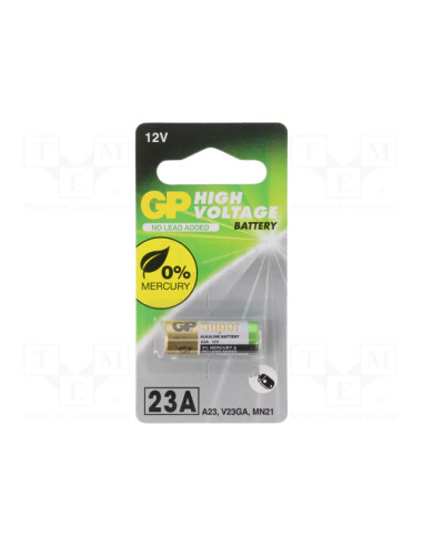 PILHA ALCALINA 12V A23 (23A) [UNIDADE] GP
