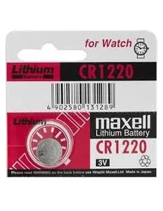 PILHA BOTÃO LÍTIO 3V CR1220 [UNIDADE] MAXELL