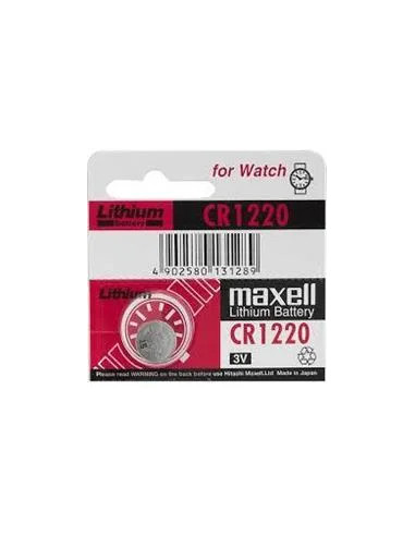 PILHA BOTÃO LÍTIO 3V CR1220 [UNIDADE] MAXELL
