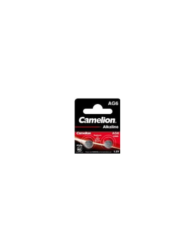 PILHA BOTÃO ALCALINA 1,5V AG6 [UNIDADE] CAMELION