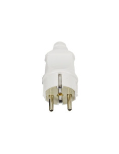 Ficha Macho Schuko 16A Branca