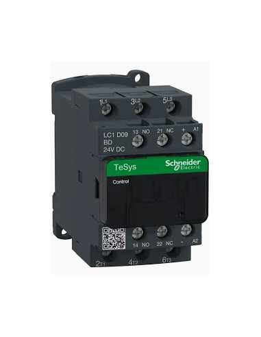 Contactor tripolar 4KW 3P 24VCC Telemecanique