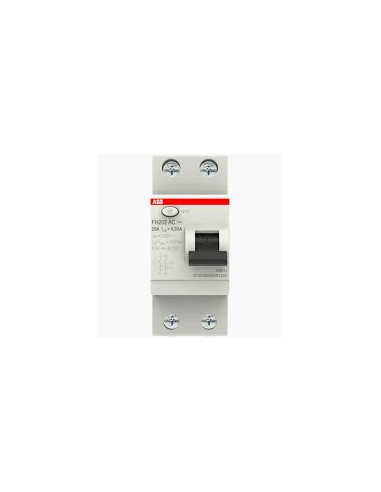 Interruptor diferencial 2X25A 300mA