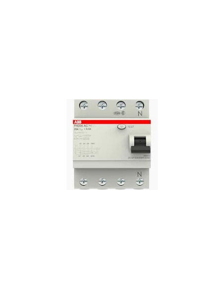 Interruptor diferencial 4X25A 300mA