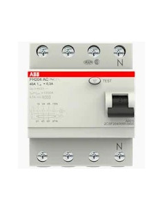 Interruptor diferencial 4x40A 30mA