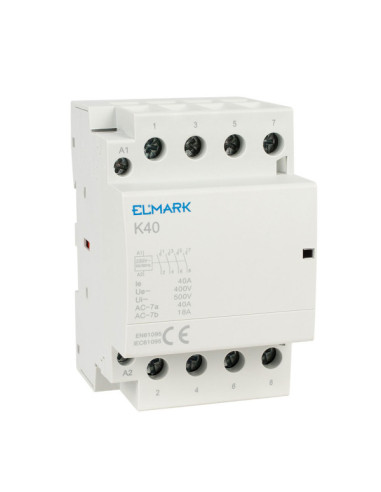 Contactor modular K40 40A 3 modulo 23409 4NA