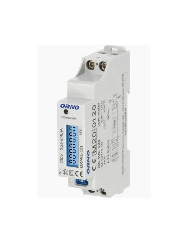 CONTADOR MONOFASICO DIGITAL MODULAR (40)A