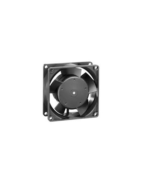 VENTILADOR 80x80x38mm METALICO 230VAC 2 FIOS