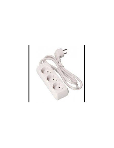 EXTENSÃO TRIPLA 3G1,5 16A 3500W 3 MTS BRANCA - 3230