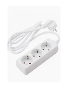 EXTENSÃO TRIPLA 3G1,5 16A 3500W 3 MTS BRANCA - 3230