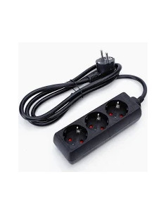 EXTENSÃO TRIPLA 3G1,5 16A 3500W 1,5MT PRETA - 3210P