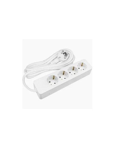 BLOCO QUADRUPLO C/T S/CABO PT 16A 250V - REF 1604PR
