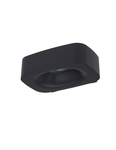APLIQUE PAREDE QUAD.SOLAR LED - ORBIT - 6,3W 3000K 700 LUMENS REGULAVEL ANTRACITE IP65