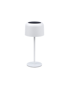 CANDEEIRO DE MESA SOLAR LED - ALBA - RECARREGAVEL (SOLAR/USB) 3,4W 3000K 300LM BRANCO IP44