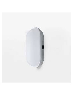PLAFONIER LED OVAL BRANCO 20W 1800LM 6500K IP65