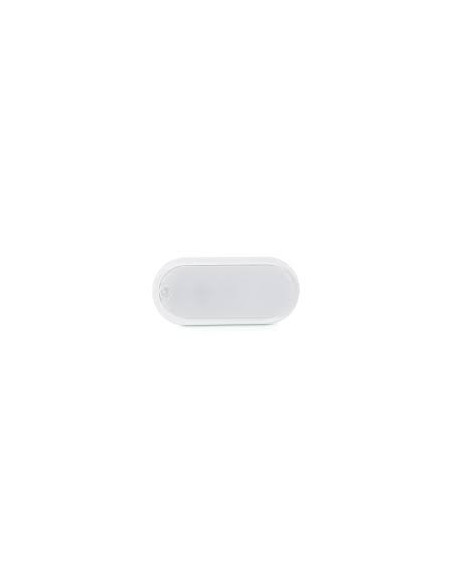 PLAFON LED OVAL C/SENSOR INFRAVERMELHO ST72A 10W 4000K