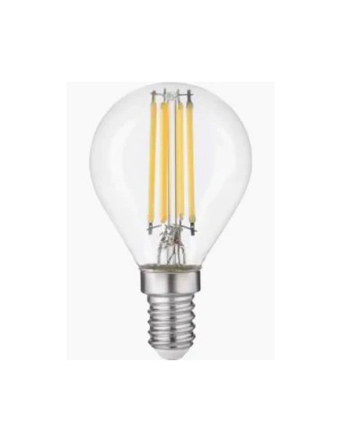 LAMPADA GOTA A45 FILAMENTOS LED 2,3W 2700K E14 485LM 220-240V CLASS A