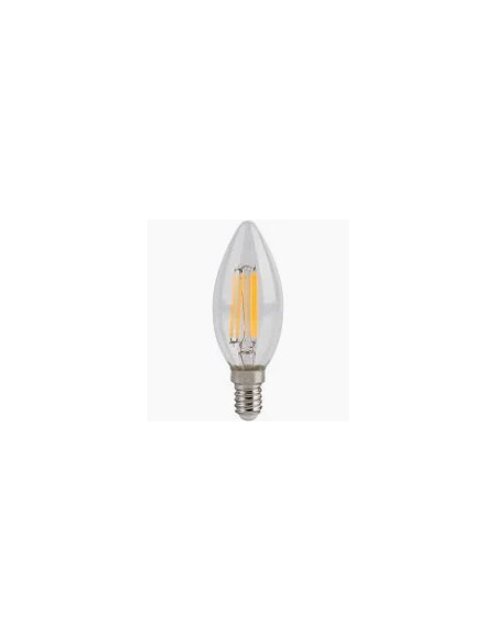 LAMPADA CHAMA C35 FILAMENTOS LED 2.3W 2700K E14 485LM 220-240V CLASS A