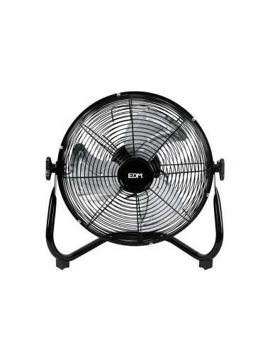 VENTOINHA INDUSTRIAL DE CHÃO Ø30CM 45W PRETA
