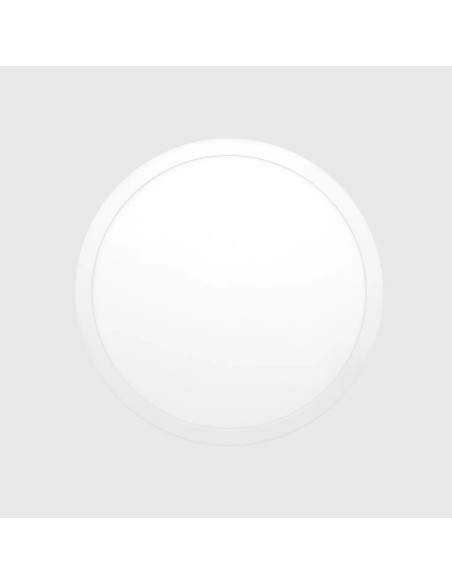 DOWNLIGHT REDONDO BRANCO SALIENTE 36W 2900LM 3CCT Ø400MM IP44