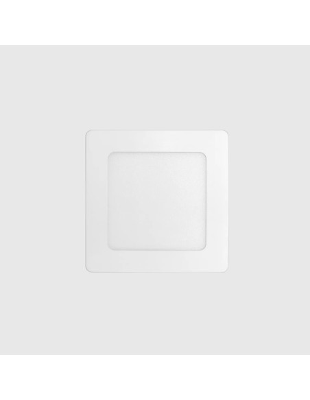 DOWNLIGHT QUADRADO BRANCO SALIENTE 6W 480LM 3CCT 120x120MM IP44