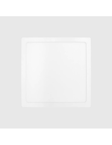 DOWNLIGHT QUADRADO BRANCO SALIENTE 24W 1920LM 3CCT 300x300MM IP44