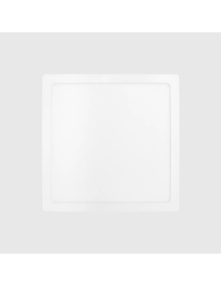 DOWNLIGHT QUADRADO BRANCO SALIENTE 24W 1920LM 3CCT 300x300MM IP44