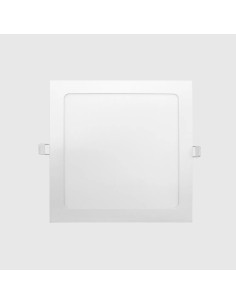 DOWNLIGHT QUADRADO BRANCO ENCASTRAR 18W 1440LM 3CCT FURO 205x205MM EXT 225x225MM IP44