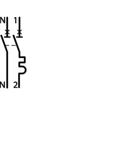 Disjuntor 1P+N 32A C 4,5kA 1M 2