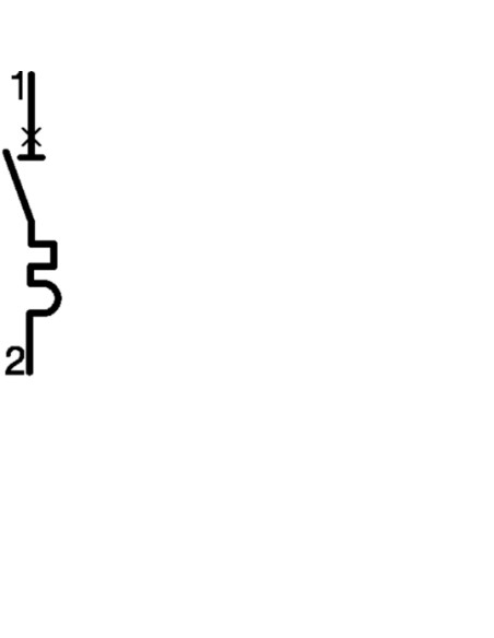 Disjuntor 1P 6A C 6/10kA 1M