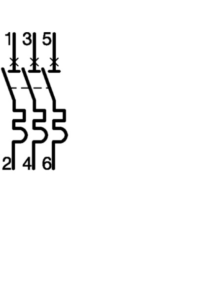 Disjuntor 3P 16A C 6/10kA 3M
