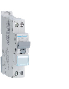 Disjuntor 1P+N 10A C 6/10KA 1M