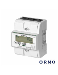 CONTADOR TRIFASICO DIGITAL 4,3 MOD. DIN 3x230V 80A