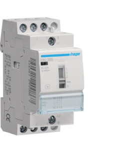 Contactor com manu 25A, 3NA, 230V