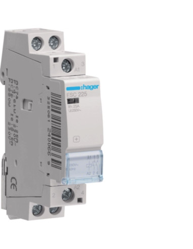Contactor 25A, 2NA, 230V 1M