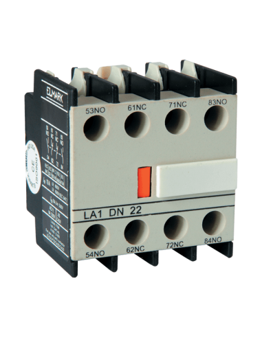 Bloco contacto auxiliar KN22 2NO+2NC Elmark